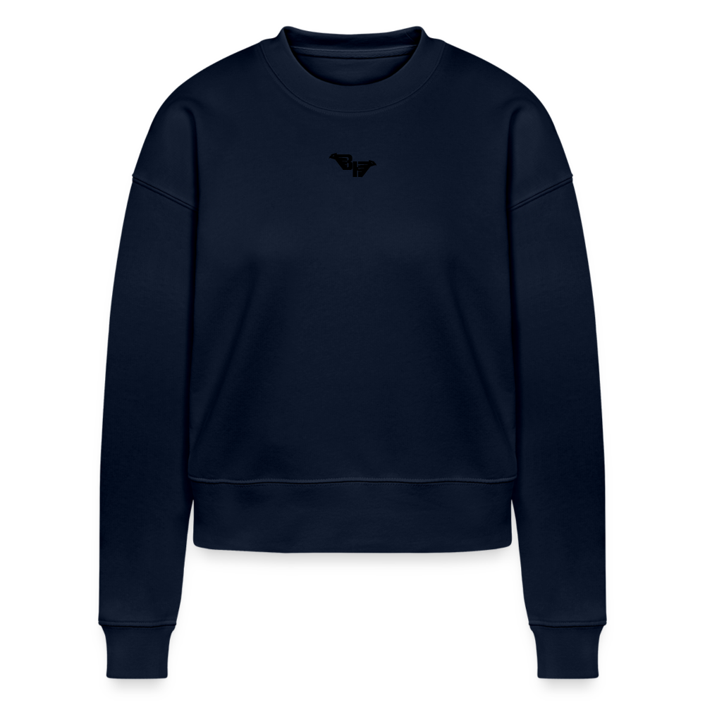 AIR JACKET Shadow Hawk Cropped Hoodie - bleu marine