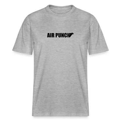 T shirt lourd - gris chiné