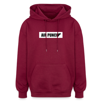 SWEAT OVERSIZE BYL - bordeaux