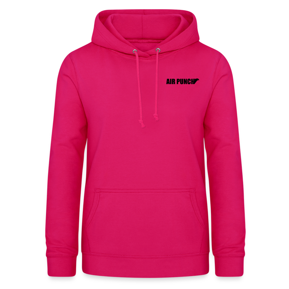 AIR JACKET Shadow Hawk Cropped Hoodie - rubis