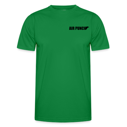 AIR PUNCH T shirt sport logo noir - vert