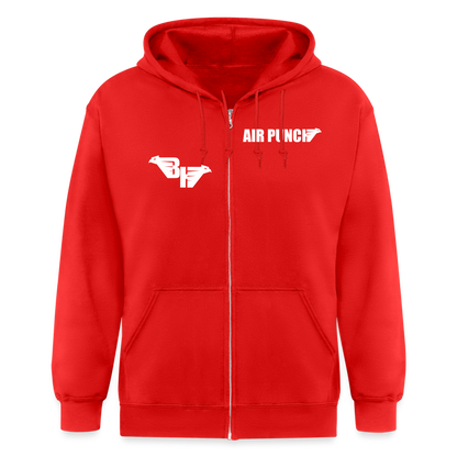 VESTE epaisse - rouge