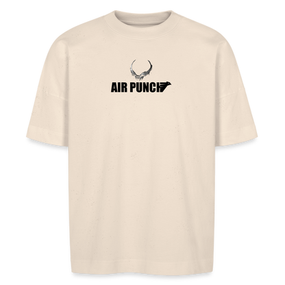 AIR PUNCH Oversize VENOM BLACK - blanc cassé