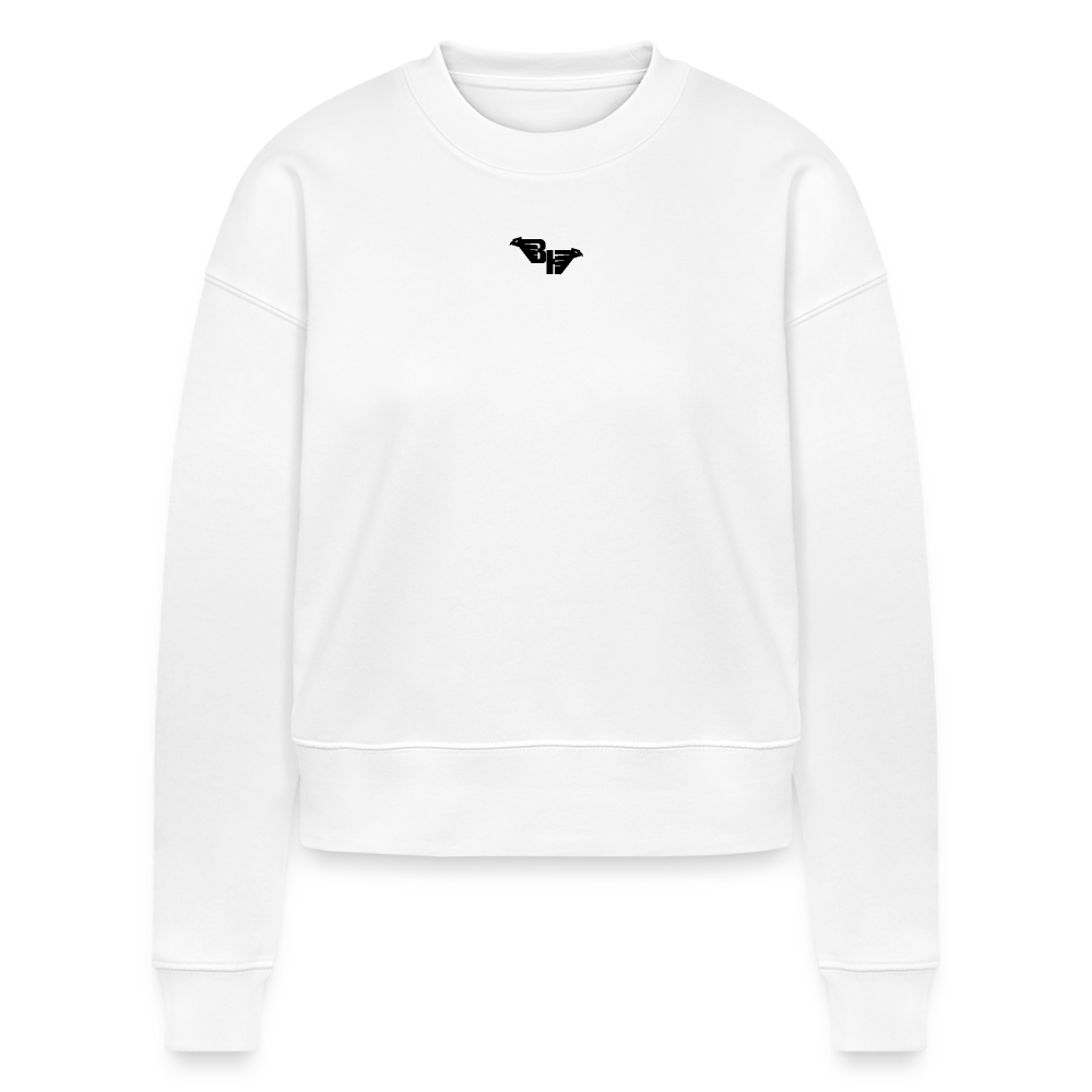 AIR JACKET Shadow Hawk Cropped Hoodie - blanc