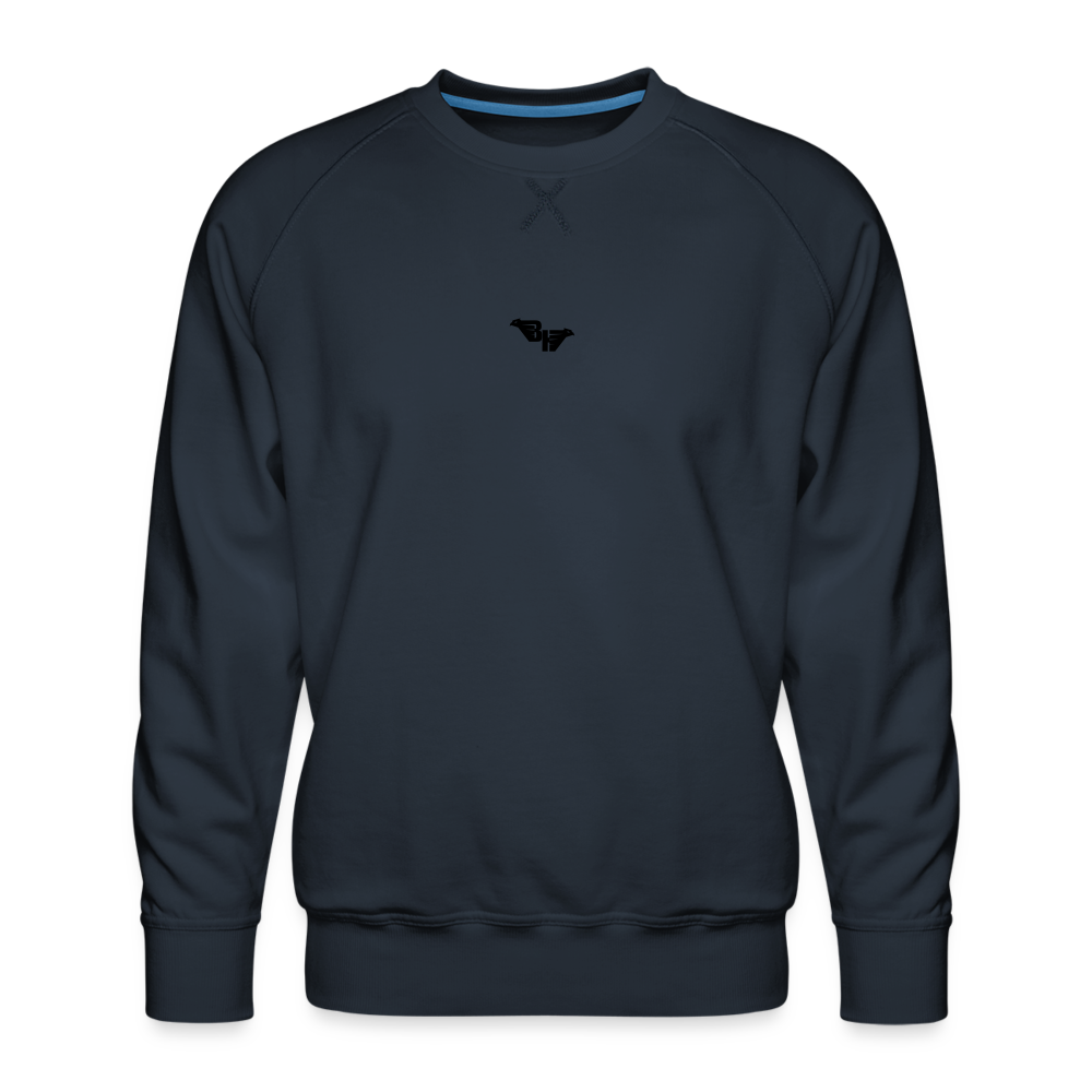 SWEAT col rond - marine