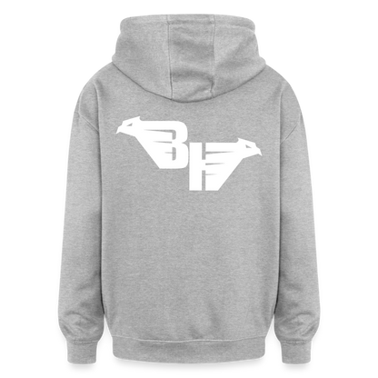 SWEAT OVERSIZE BH - gris chiné