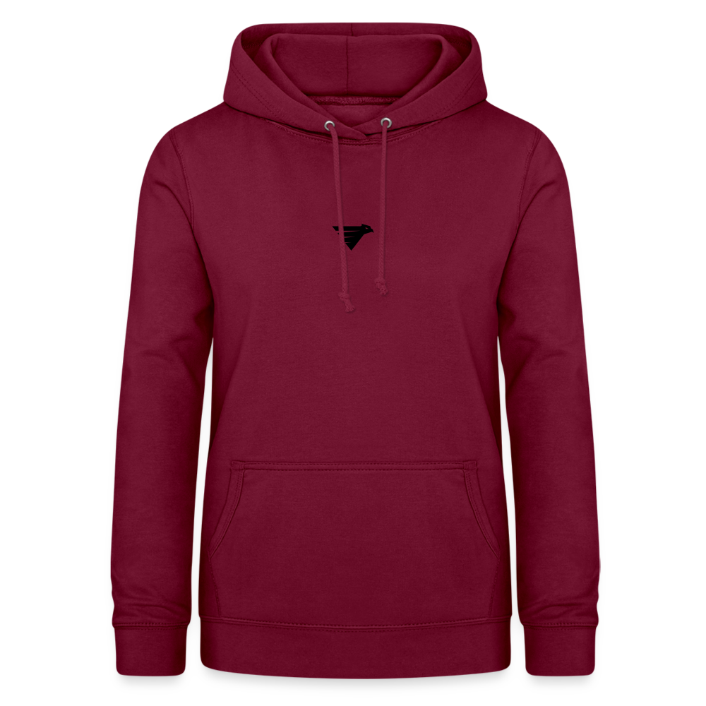 AIR JACKET Shadow Hawk Cropped Hoodie - bordeaux