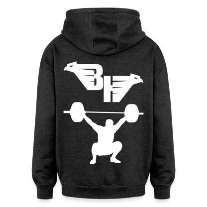 SWEAT OVERSIZE Souleve - charbon