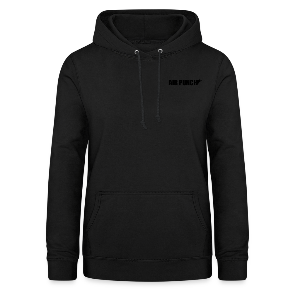 AIR JACKET Shadow Hawk Cropped Hoodie - noir