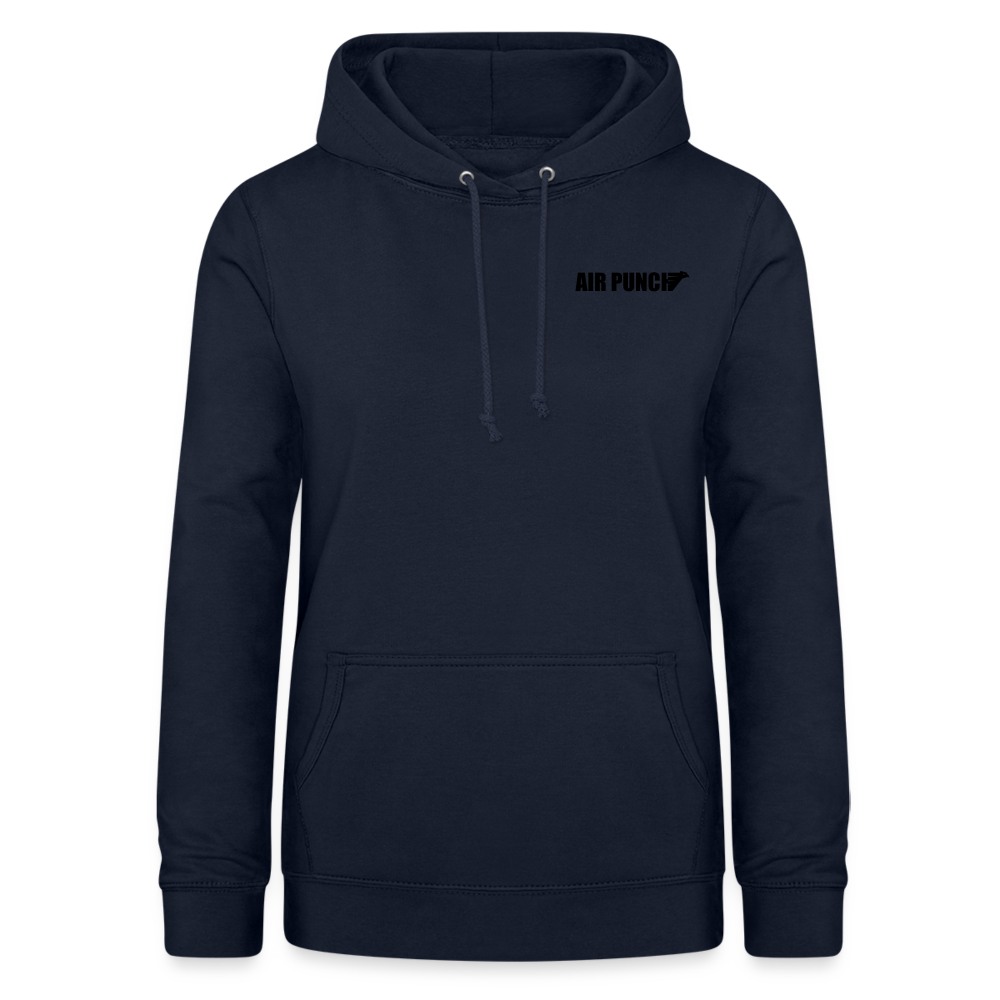 AIR JACKET Shadow Hawk Cropped Hoodie - marine