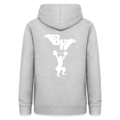 AIR JACKET Shadow Hawk Cropped Hoodie - gris clair chiné