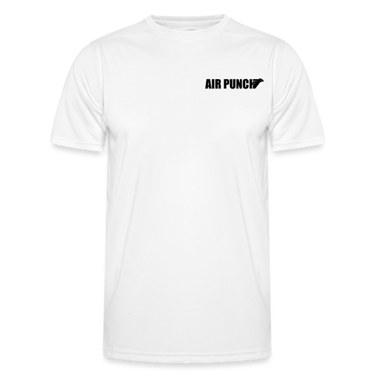 AIR PUNCH T shirt sport logo noir - blanc