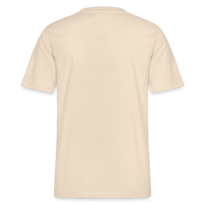 T shirt coton Lourd - blanc cassé