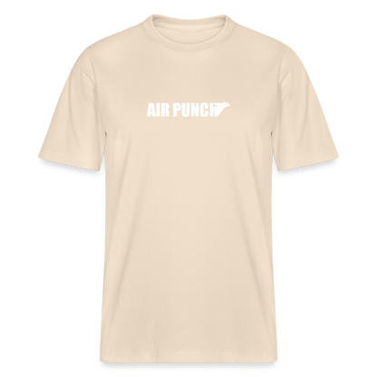 T shirt coton Lourd - blanc cassé