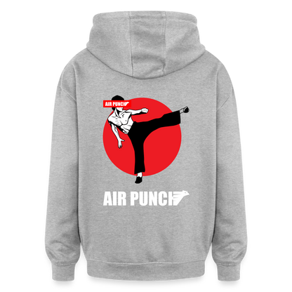 SWEAT OVERSIZE LEE PUNCH - gris chiné