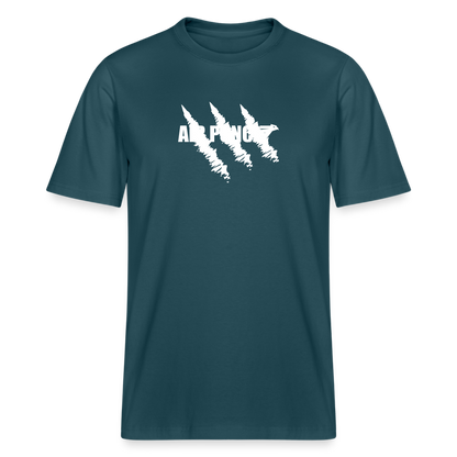 T shirt Griffé - bleu pétrole foncé