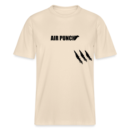 T shirt chaud Griffé - blanc cassé