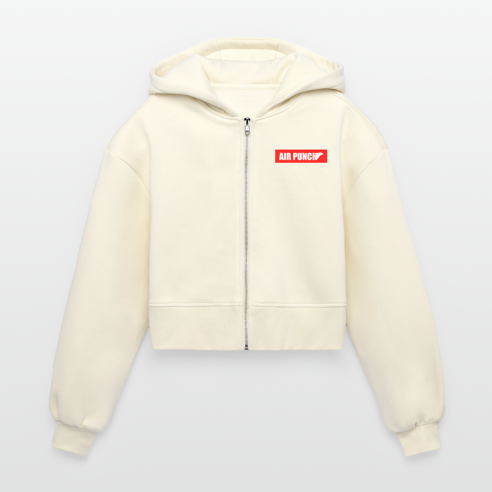 AIR JACKET Shadow Hawk Cropped Hoodie - nature