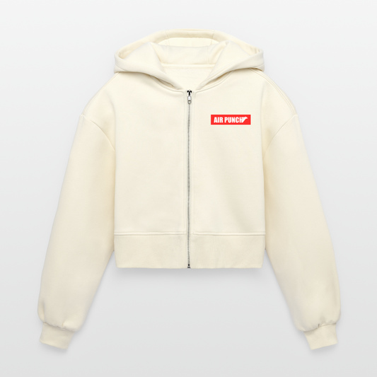 AIR JACKET Shadow Hawk Cropped Hoodie - nature