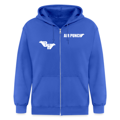 VESTE epaisse - bleu roi