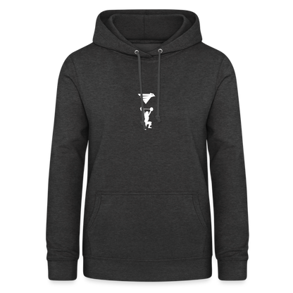 AIR JACKET Shadow Hawk Cropped Hoodie - charbon