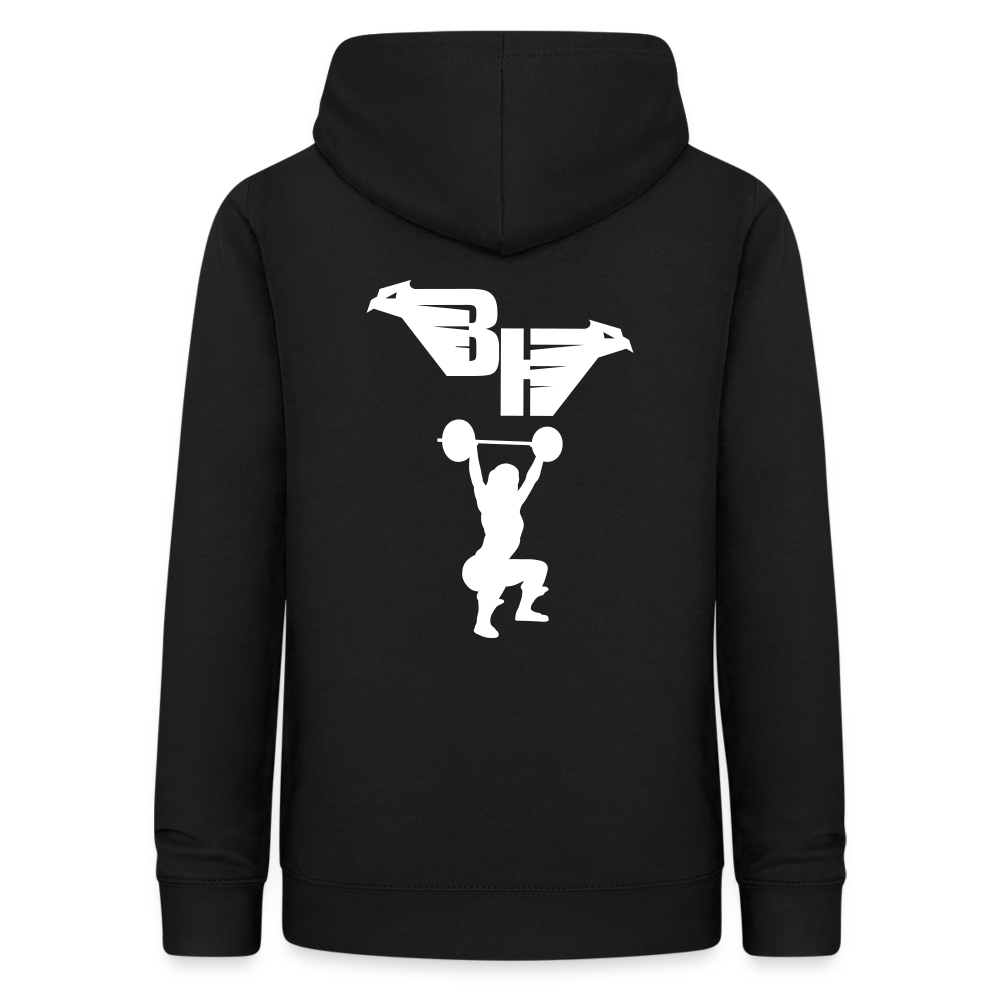 AIR JACKET Shadow Hawk Cropped Hoodie - noir