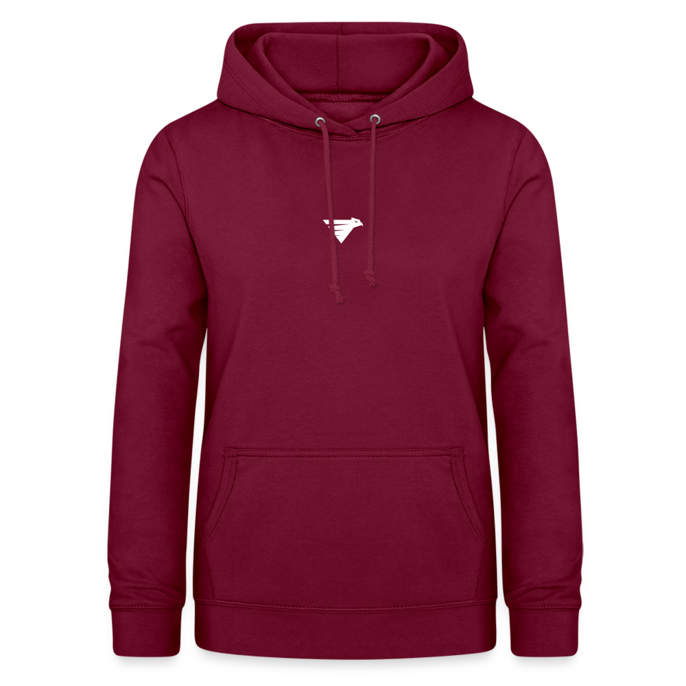 AIR JACKET Shadow Hawk Cropped Hoodie - bordeaux
