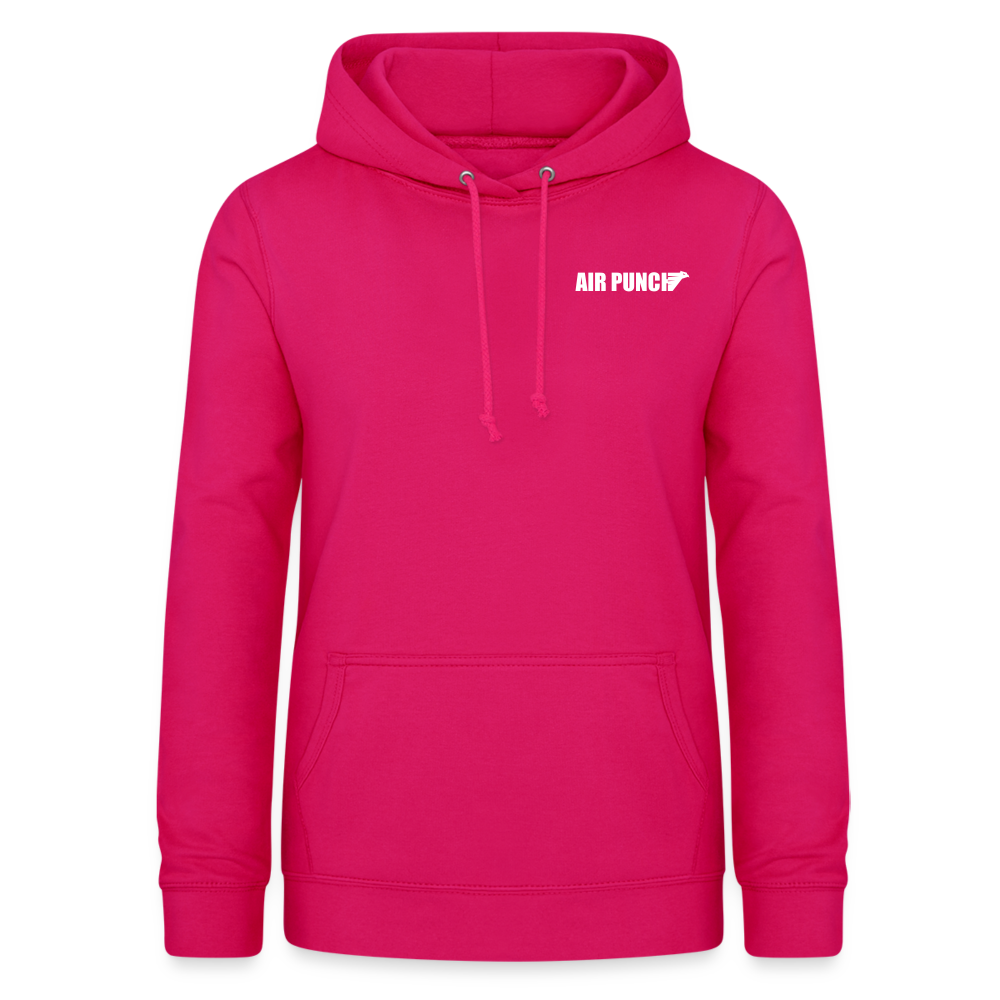 AIR JACKET Shadow Hawk Cropped Hoodie - rubis