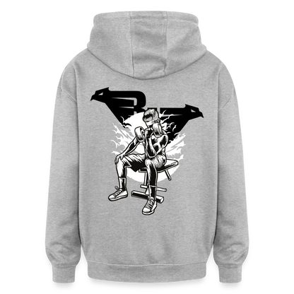 SWEAT OVERSIZE Muscle - gris chiné