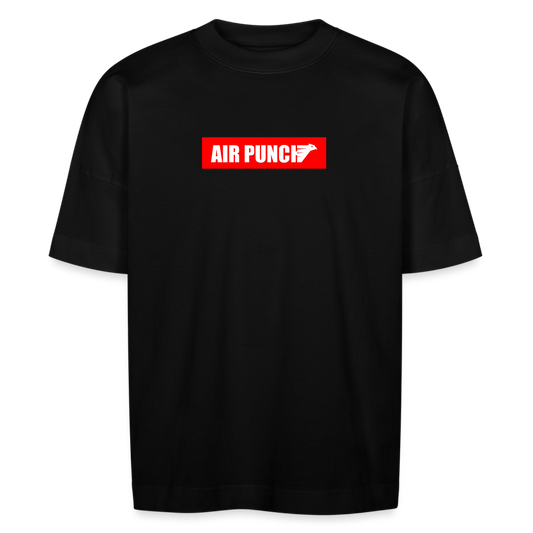 AIR BOLD PUNCH TEE RED T-SHIRT OVERSIZE - black