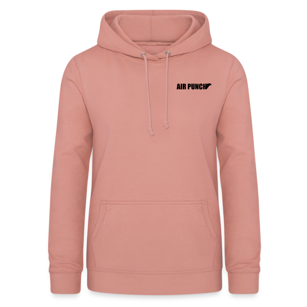 AIR JACKET Shadow Hawk Cropped Hoodie - rose poudré