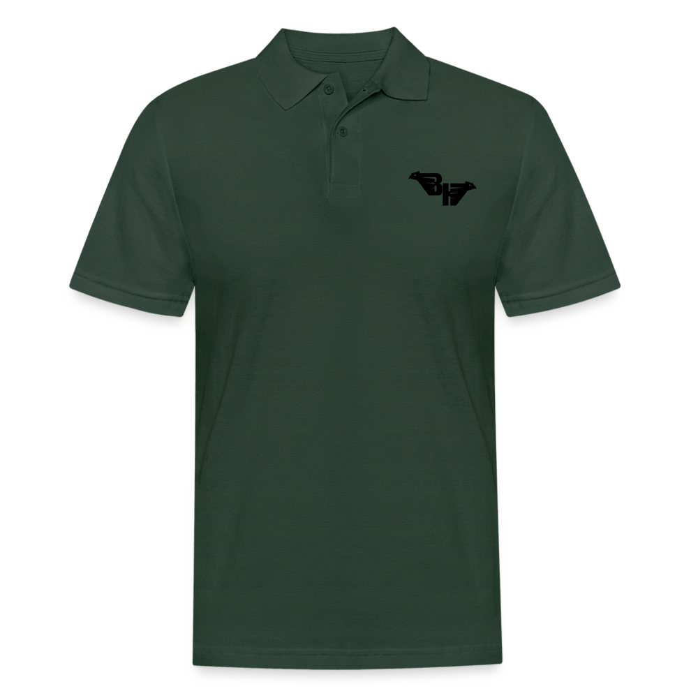 AIR PUNCH Polo logo noir - vert sapin