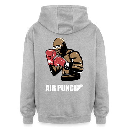 SWEAT OVERSIZE TYSONPUNCH - gris chiné