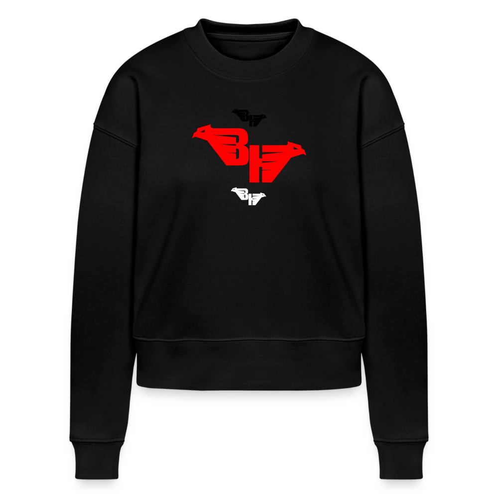 AIR JACKET Shadow Hawk Cropped Hoodie - noir