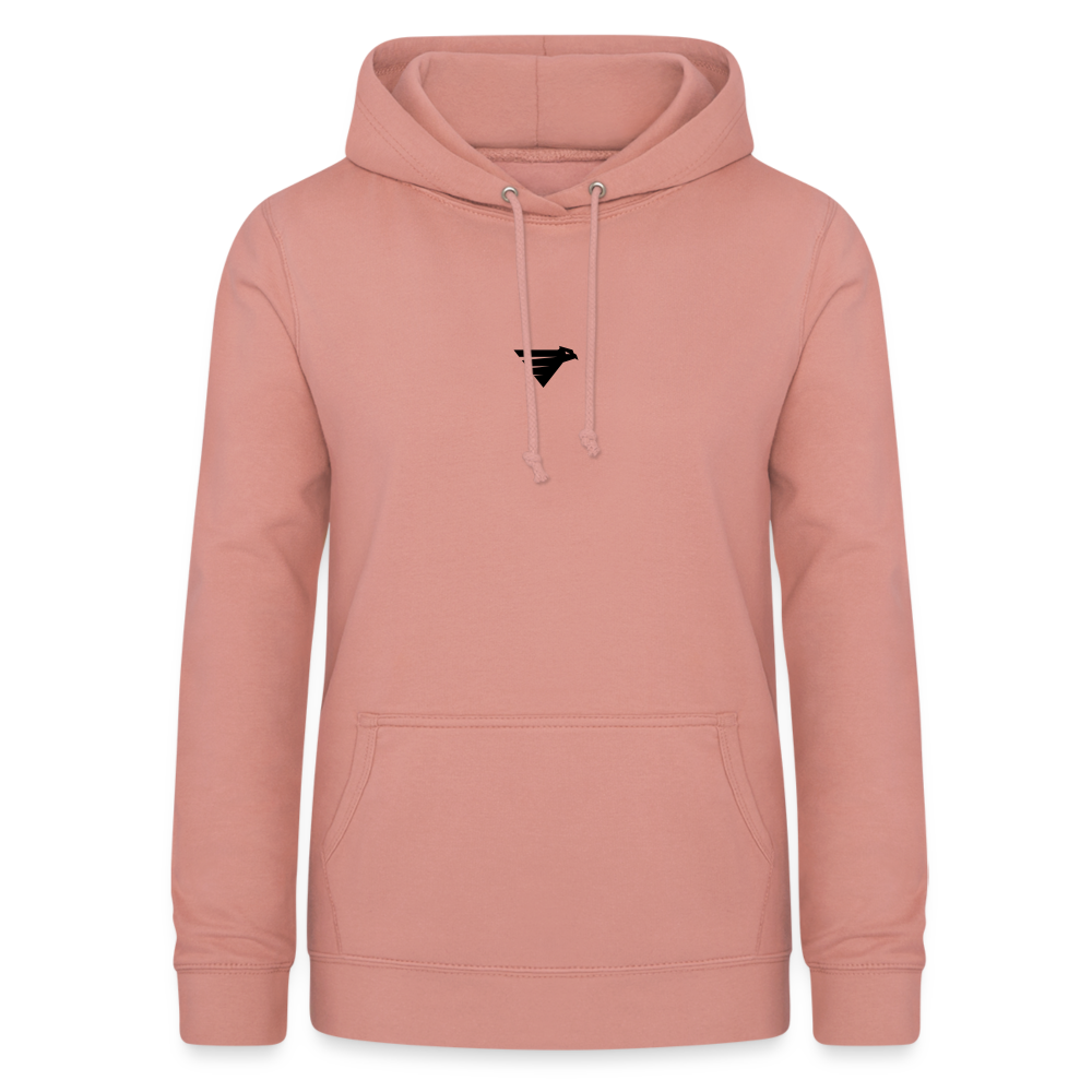 AIR JACKET Shadow Hawk Cropped Hoodie - rose poudré