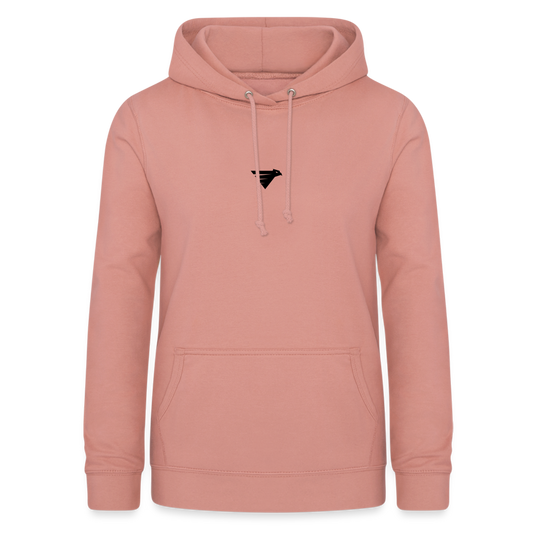 AIR JACKET Shadow Hawk Cropped Hoodie - rose poudré