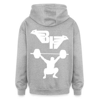 SWEAT OVERSIZE Souleve - gris chiné