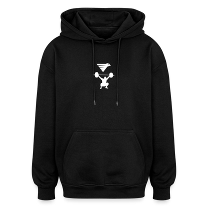 SWEAT OVERSIZE Souleve - noir