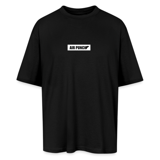 AIR PUNCH Oversize plaque blanche noir - noir
