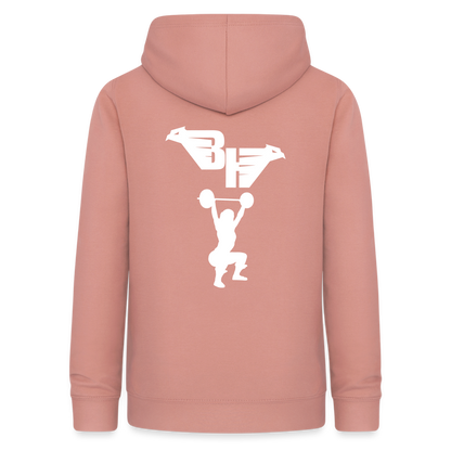 AIR JACKET Shadow Hawk Cropped Hoodie - rose poudré