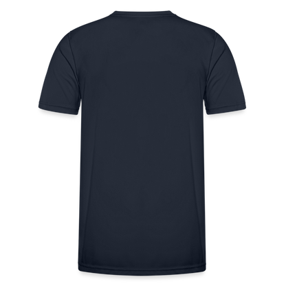 AIR PUNCH T shirt sport logo noir - bleu marine