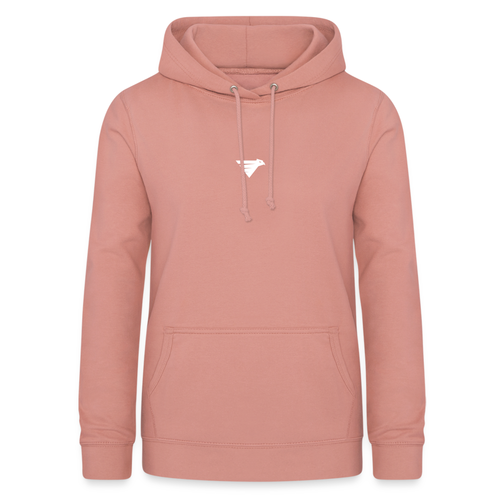 AIR JACKET Shadow Hawk Cropped Hoodie - rose poudré